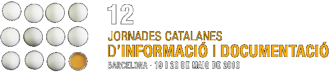 12es Jornades Catalanes d’Informació i Documentació