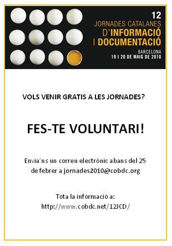 voluntaris Jornades 2010