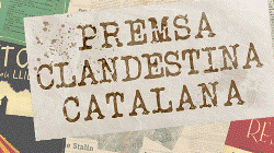 Premsa clandestina catalana
