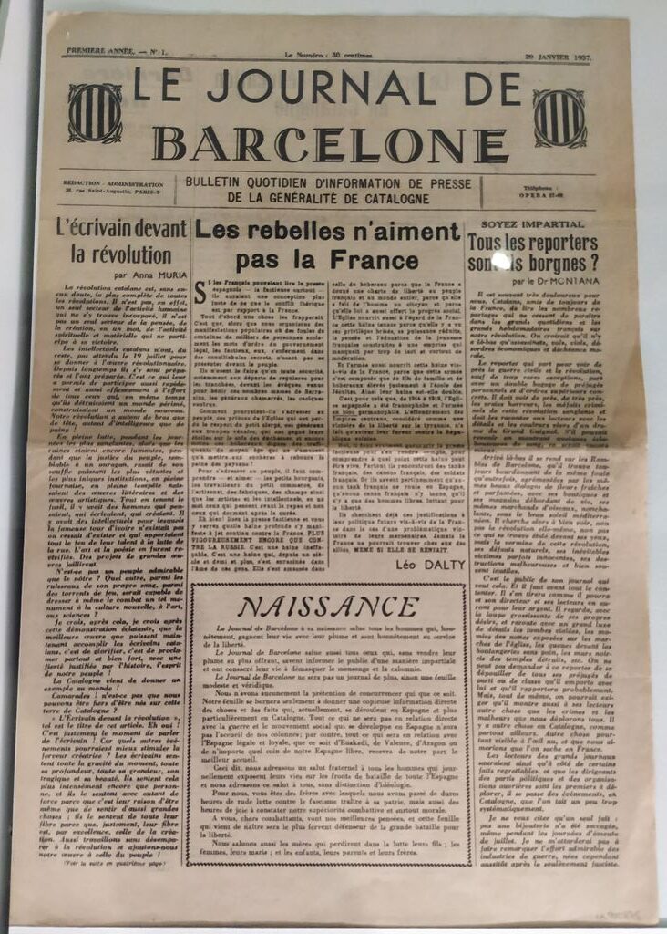 Le journal de Barcelone