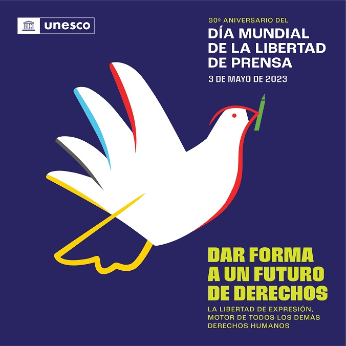 Cartell Dia Mundial de la Llibertat de Premsa 2023