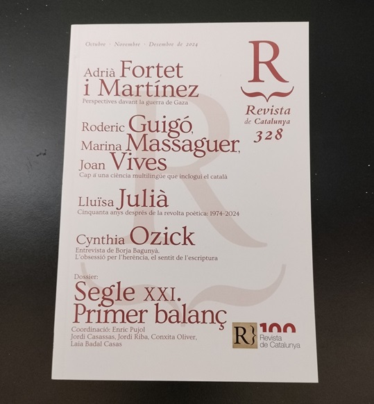 Número 328 de la Revista de Catalunya