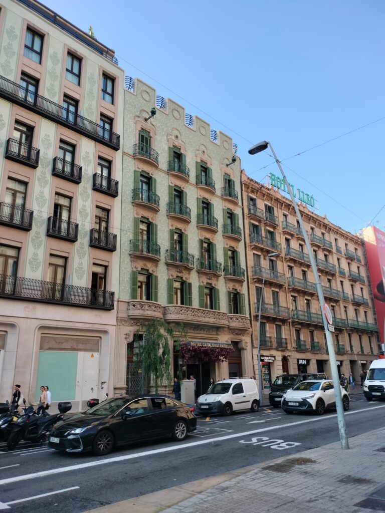 La Vanguardia al carrer Pelai